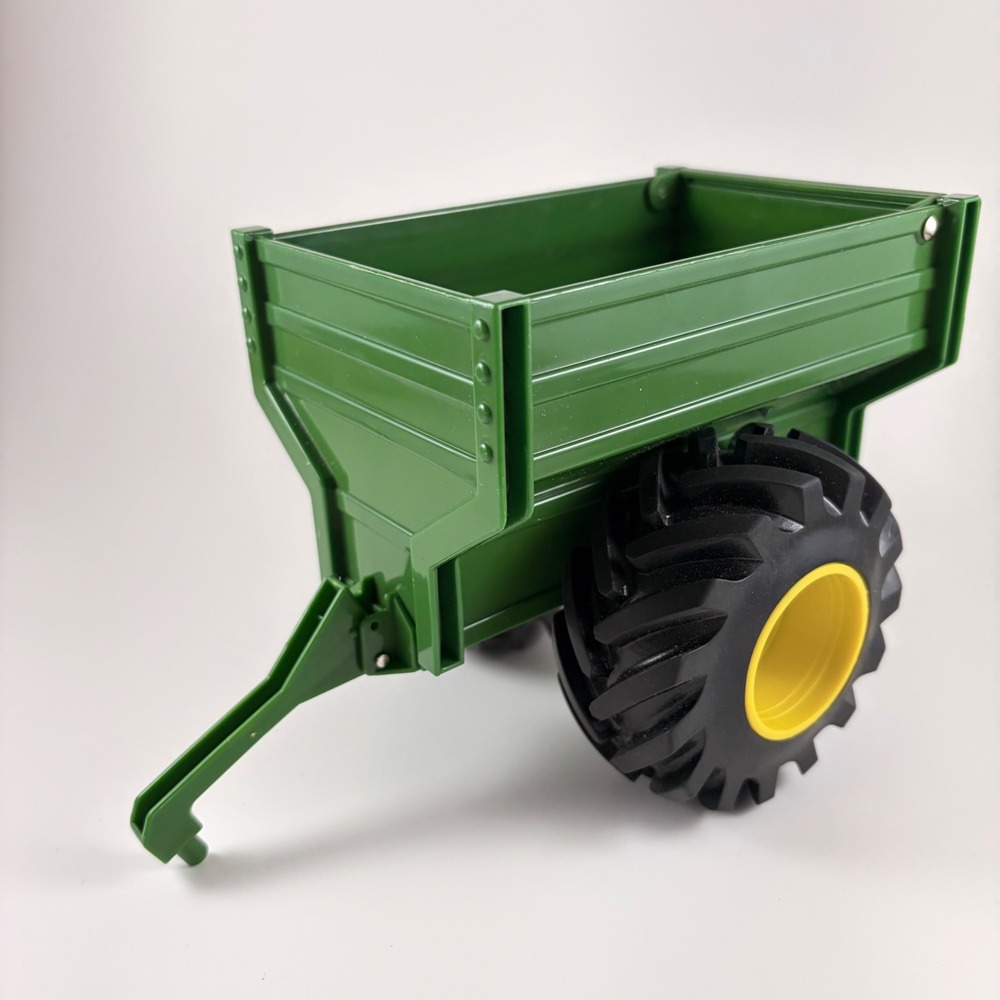 John Deere Monster Treads Green Toy Grain Cart Trailer TOMY 46260 Tilting Bed